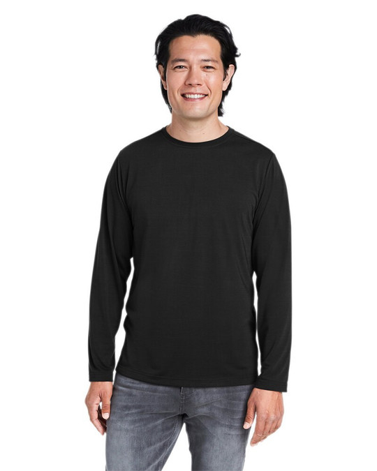 CORE365 CE111L - T-Shirt à manches longues Fusion ChromaSoft Performance pour adultes