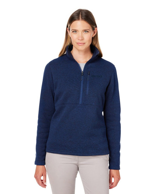 Marmot M13224 - Ladies Dropline Half-Zip Jacket