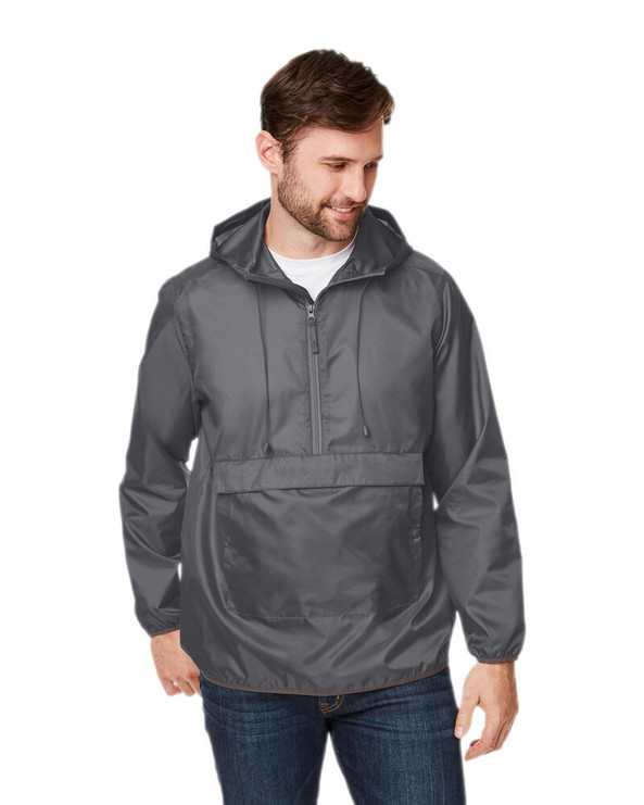 Team 365 TT77 - Adult Zone Protect Packable Anorak Jacket
