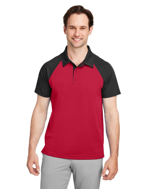 Team 365 TT21C - Men's Command Snag-Protection Colorblock Polo