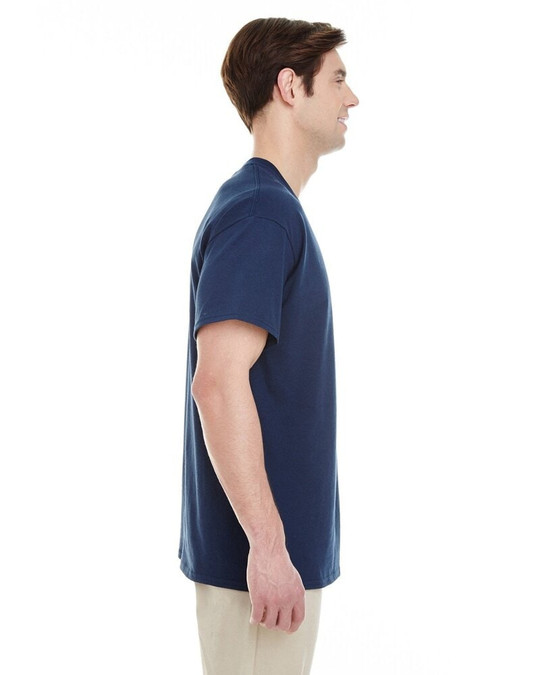 Gildan G530 - T-Shirt unisexe à poche en coton épais