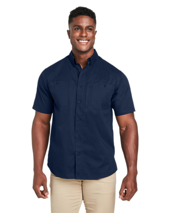 Harriton M585 - Men's Advantage IL Short-Sleeve Work Shirt