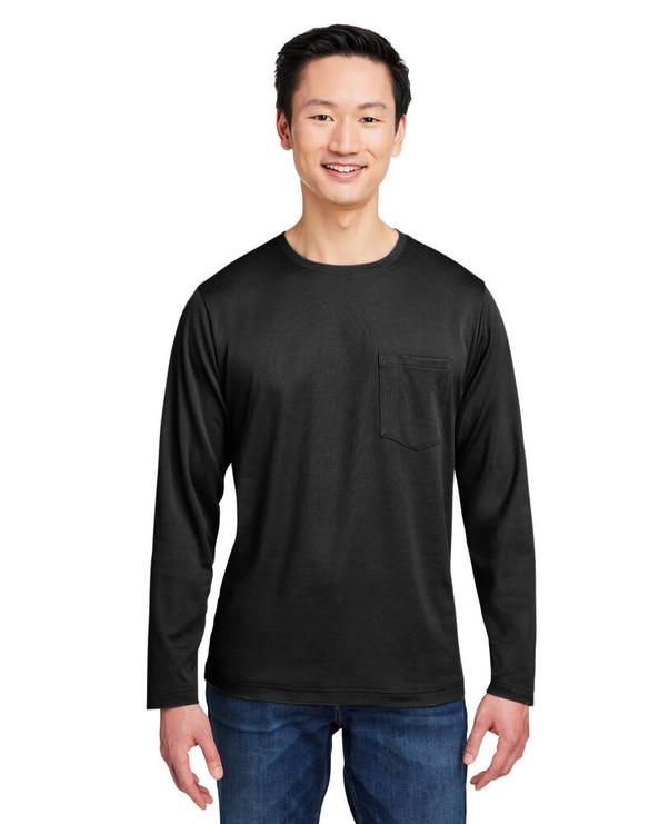Harriton M118L - Unisex Charge Snag and Soil Protect Long-Sleeve T-Shirt