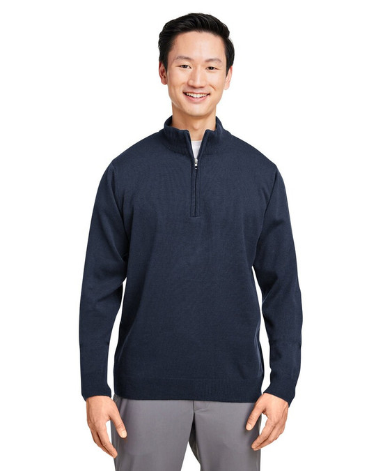 Harriton M421 - Pull unisexe Pilbloc Quarter-Zip