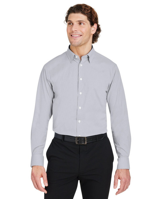 Devon & Jones DG537 - Chemise Microstripe CrownLux Performance® pour hommes