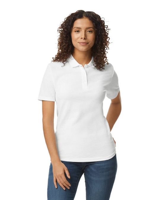 Gildan G648L - Polo double piqué Softstyle pour dames