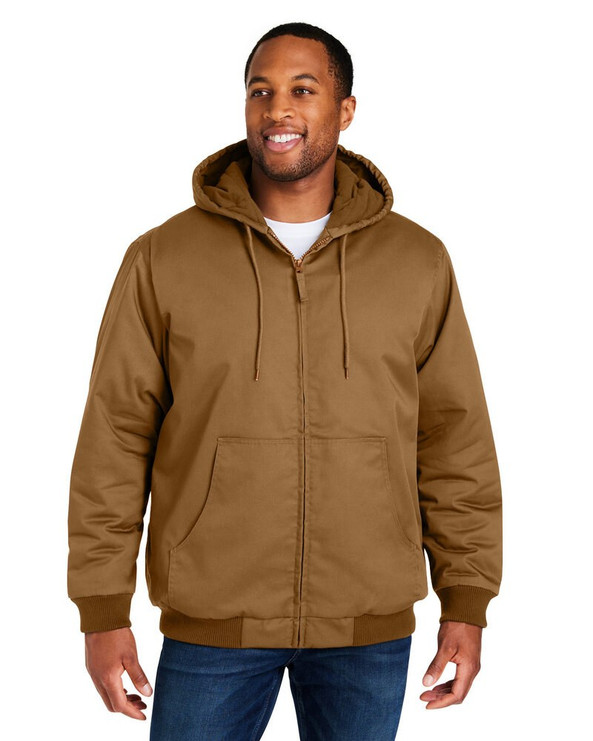 Harriton M722T - Men's Tall ClimaBloc® Heavyweight Hooded Full-Zip Jacket