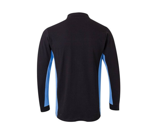 VELILLA V5514 - POLO BICOLORE MANCHES LONGUES