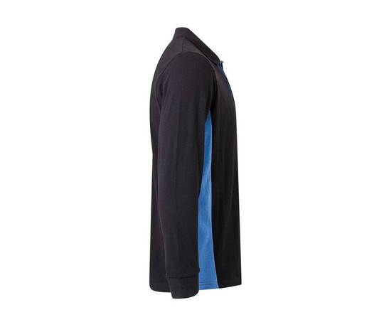 VELILLA V5514 - POLO BICOLORE MANCHES LONGUES