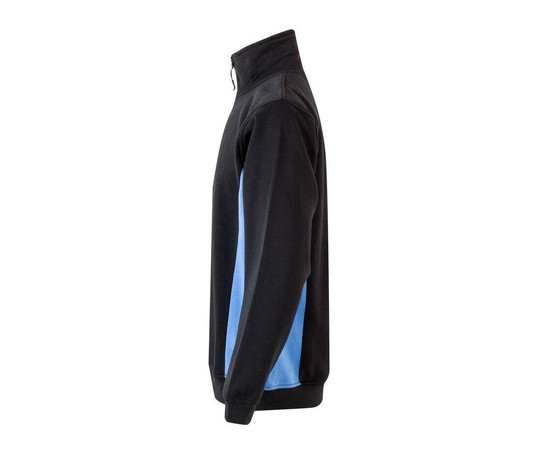 VELILLA V5704 - Two-tone zipped collar sweatshirt