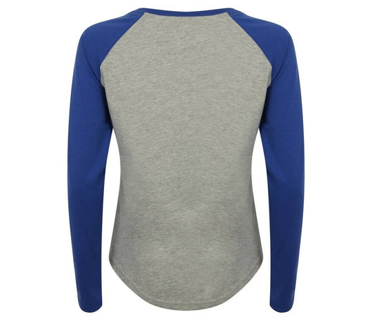 SF Women SK271 - Tee-shirt baseball manches longues femme