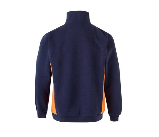 VELILLA V5704 - KAKSIVÄRINEN VETOKETJULLINEN COLLEGEPAITA