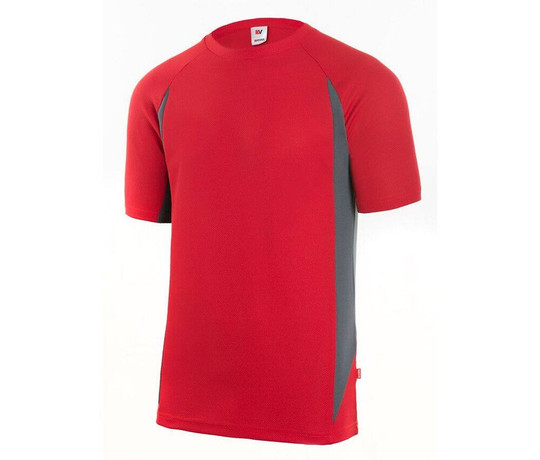 VELILLA V5501 - TEE-SHIRT TECHNIQUE BICOLORE