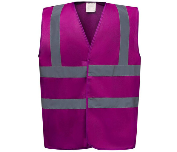 Yoko YK100 - Kids hi vis 2 b&b waistcoat (HVW100CH)