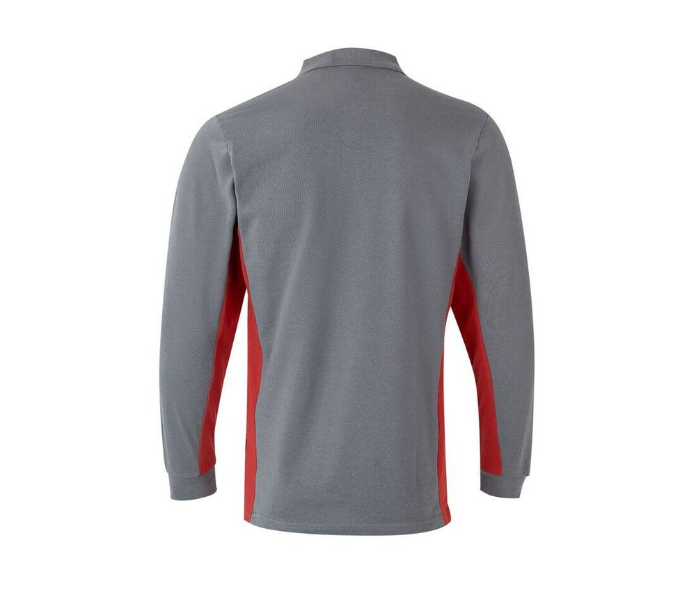 VELILLA V5514 - ZWEIFARBIGES POLO-SHIRT MIT LANGEM ÄRMELN