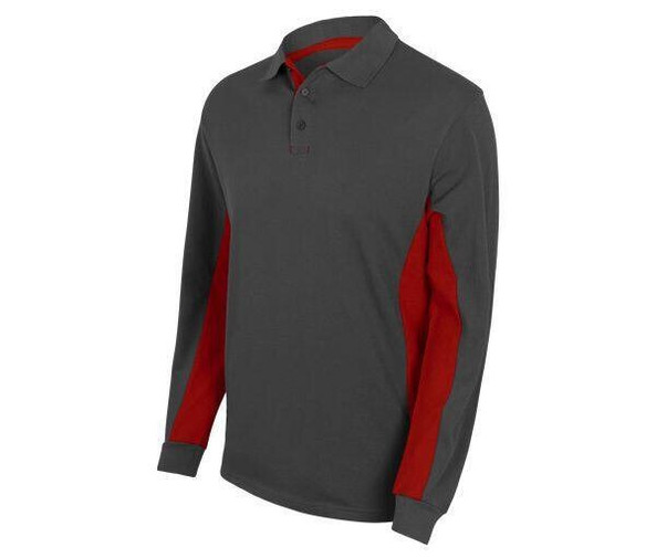 VELILLA V5514 - zweifarbiges langärmliges Polo