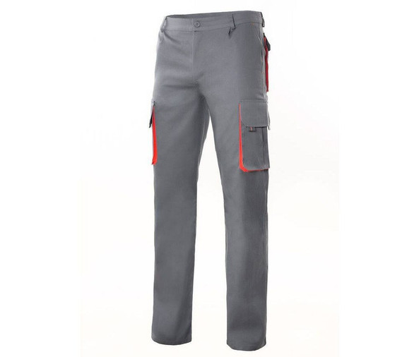 VELILLA V3004 - zweifarbige Hose mit mehreren Taschen