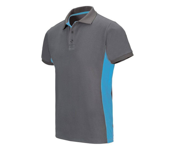VELILLA V5504 - POLO TOFARVET KORTE ÆRMER