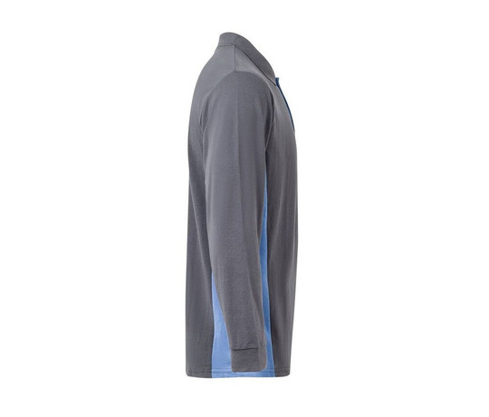 VELILLA V5514 - POLO BICOLORE MANCHES LONGUES