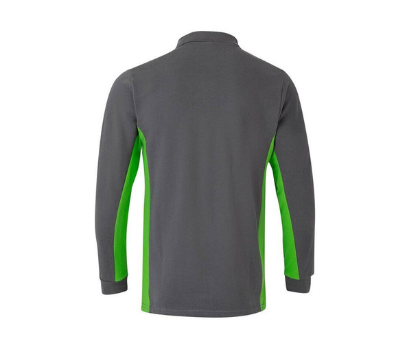 VELILLA V5514 - POLO BICOLORE MANCHES LONGUES