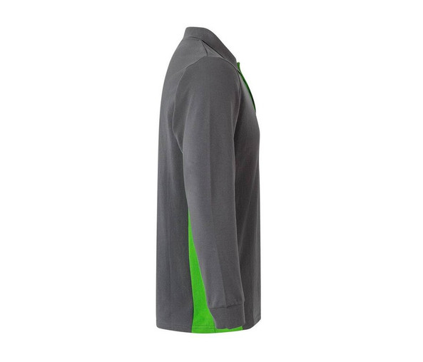 VELILLA V5514 - POLO BICOLORE MANCHES LONGUES