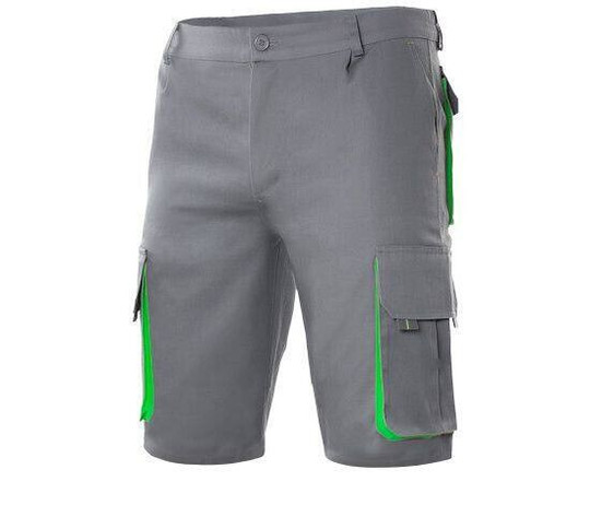 VELILLA V3007 - TWO-TONE MULTI-POCKET BERMUDA SHORTS
