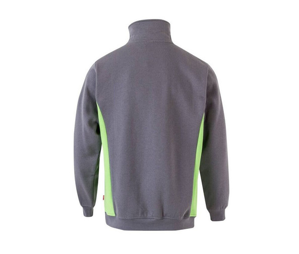 VELILLA V5704 - Two-tone zipped collar sweatshirt