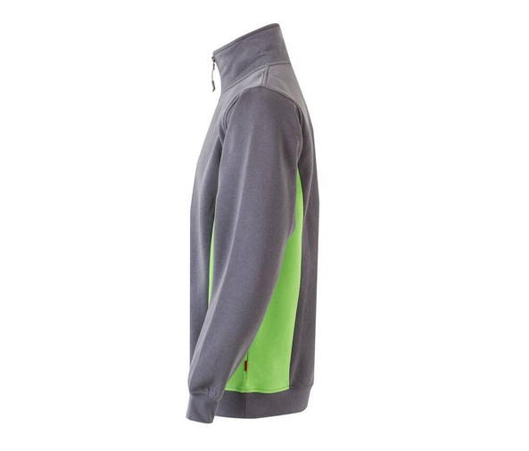 VELILLA V5704 - Two-tone zipped collar sweatshirt