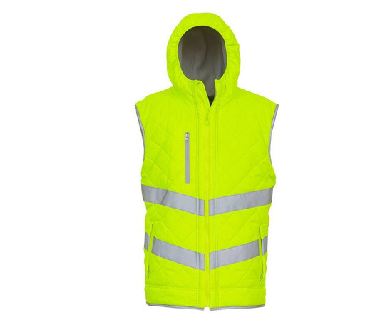 YOKO YK007 - High visibility padded bodywarmer