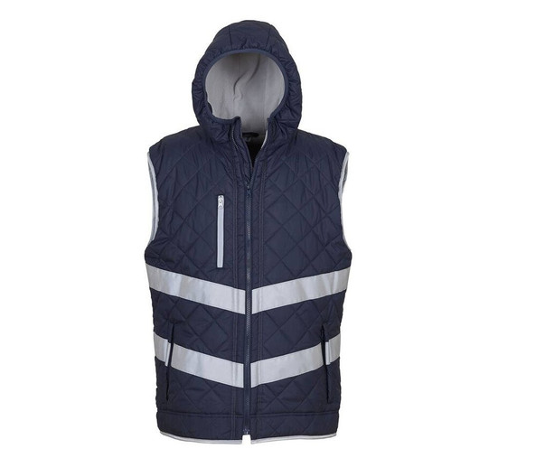 Yoko YK007 - Hi vis long sleeve waistcoat (HVJ200)