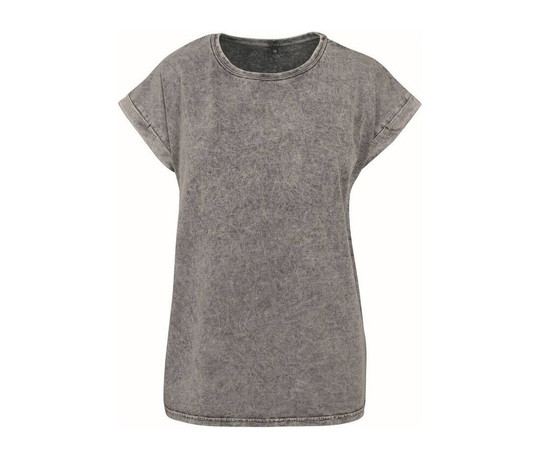 Build Your Brand BY053 - T-shirt med falmet effekt