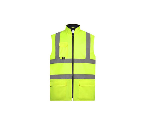 Yoko YK005 - Gilet de sécurité zippé -section ferrovière (HVW118)