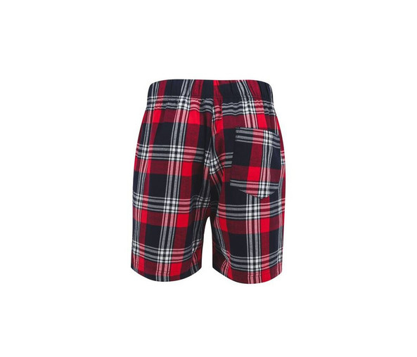 SF Men SF082 - MEN'S TARTAN LOUNGE SHORTS
