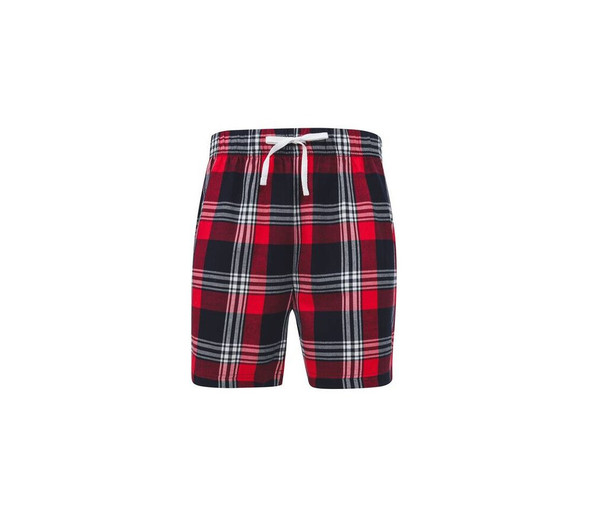 SF Men SF082 - MEN'S TARTAN LOUNGE SHORTS