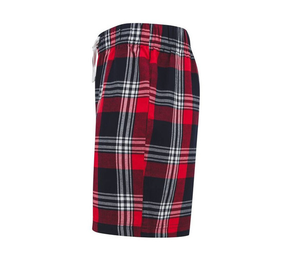 SF Men SF082 - MEN'S TARTAN LOUNGE SHORTS