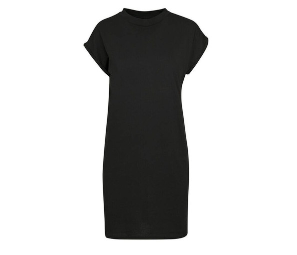 BUILD YOUR BRAND BY101 - Dress with turn-up sleeves