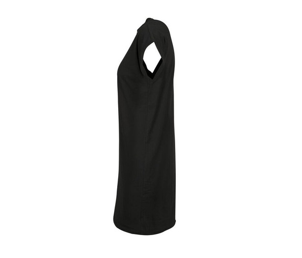 BUILD YOUR BRAND BY101 - Dress with turn-up sleeves