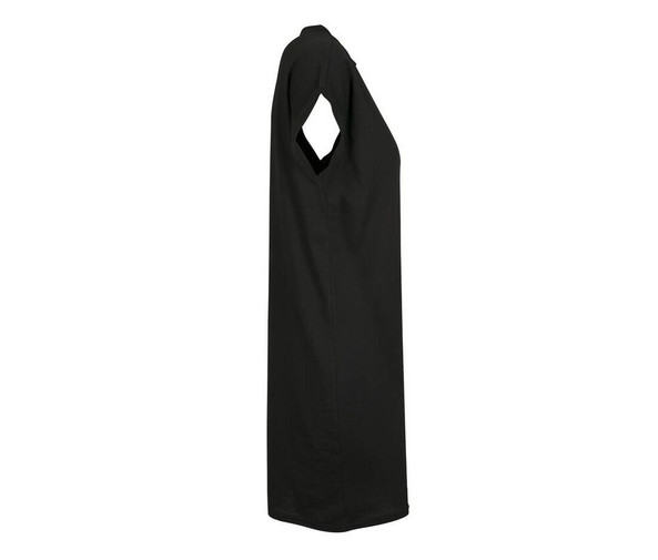 BUILD YOUR BRAND BY101 - Dress with turn-up sleeves