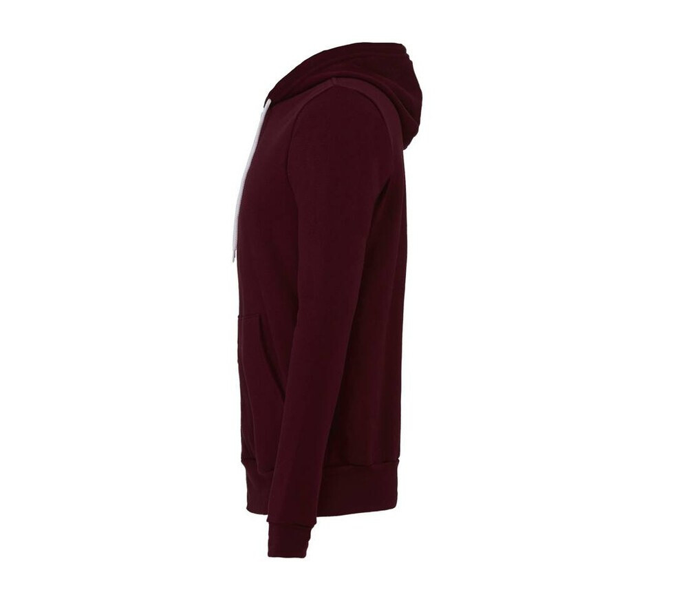 Bella+Canvas BE3739 - Unisex zip hættetrøje