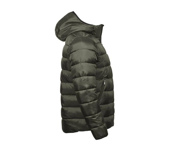 TEE JAYS TJ9646 - Recycled polyester hooded down jacket 