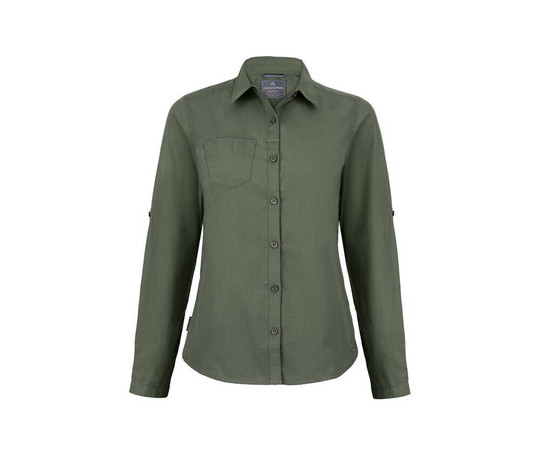 CRAGHOPPERS CES002 - Langärmeliges Hemd aus recyceltem Polyester für Damen