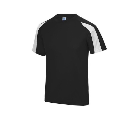 JUST COOL JC003 - Sport-T-Shirt mit Farbkontrasten