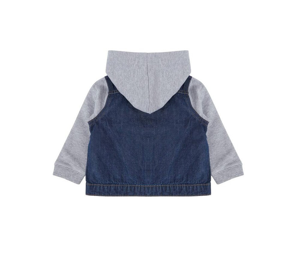 Larkwood LW750 - GIACCA IN DENIM CON CAPPUCCIO