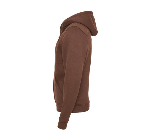 BUILD YOUR BRAND BY012 - Heavy hooded zip sweatshirt