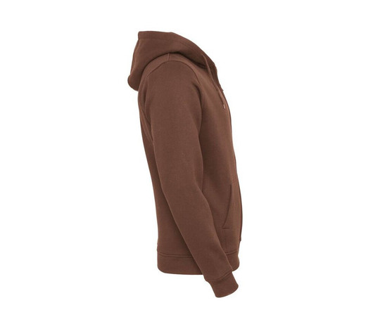 BUILD YOUR BRAND BY012 - Heavy hooded zip sweatshirt