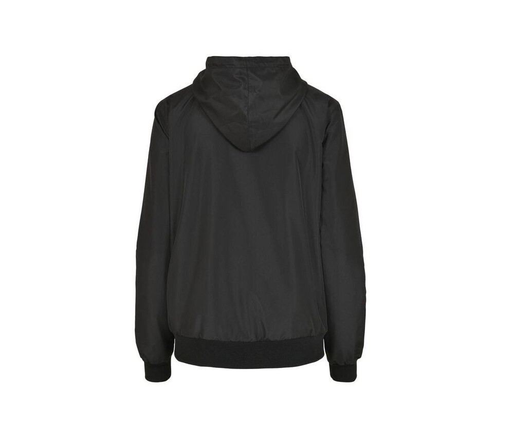 Build Your Brand BY147 - DAMES GERECYCLEDE WINDRUNNER