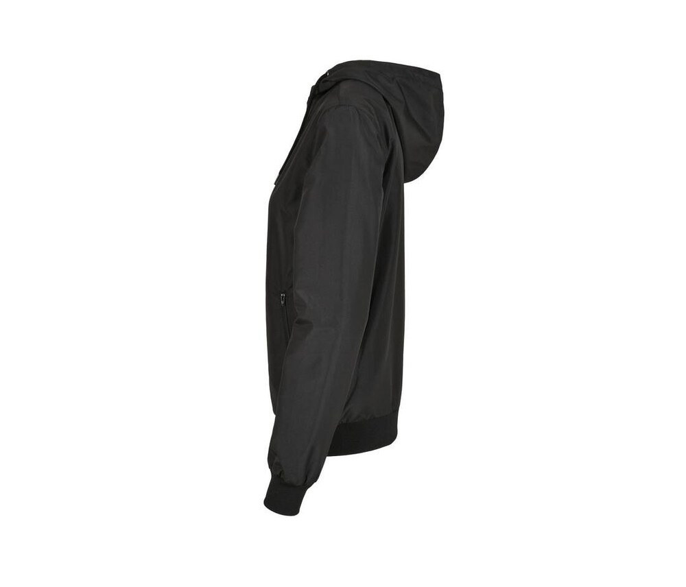 Build Your Brand BY147 - DAMES GERECYCLEDE WINDRUNNER