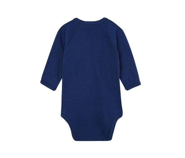 BABYBUGZ BZ060 - BABY LONG SLEEVE KIMONO BODYSUIT