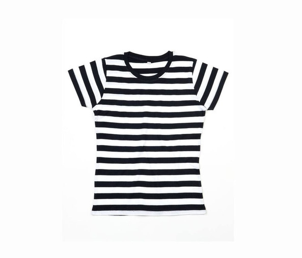 MANTIS MT110S - Tee-shirt rayé femme