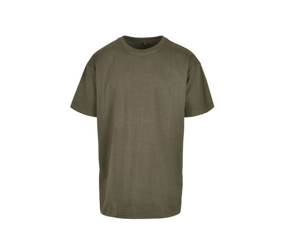 Build Your Brand BY102 - Camiseta básica homem larga